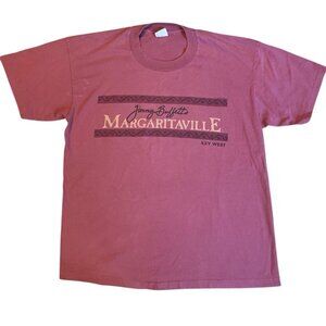 Vintage Jimmy Buffett's Margaritaville Key West TShirt Single Stitch 90s Large